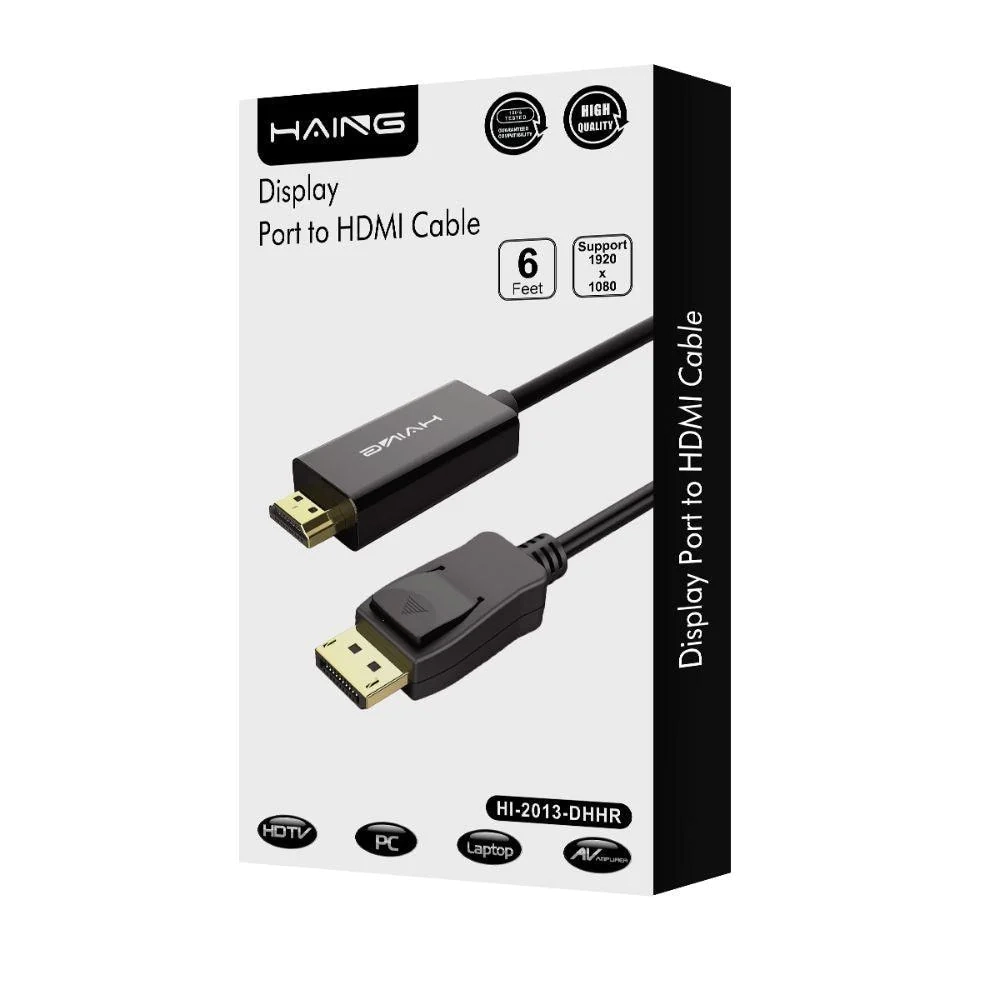منفذ عرض HAING إلى HDMI عالي الجودة