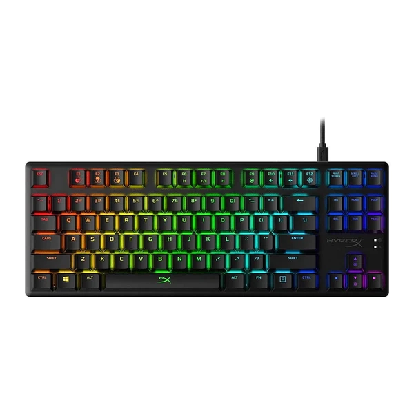 HyperX Alloy Origins Core – لوحة مفاتيح ميكانيكية بدون لوحة مفاتيح رقمية