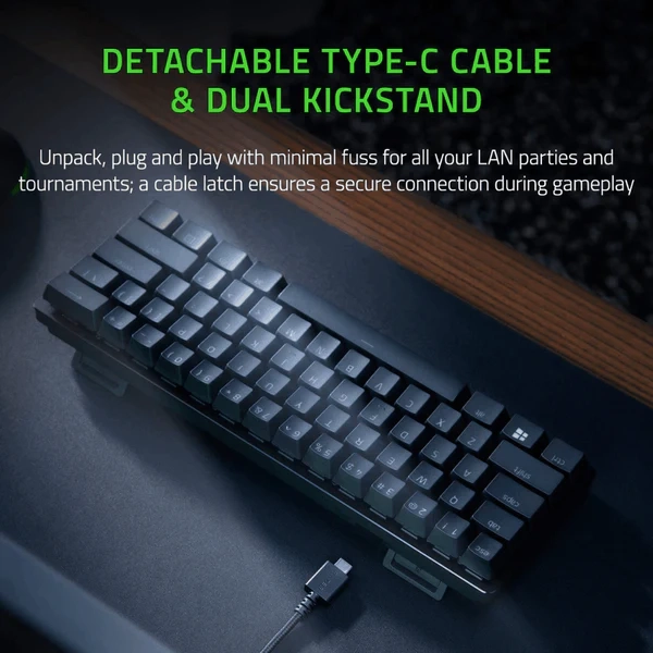 لوحة مفاتيح الألعاب Razer Huntsman Mini 60%
