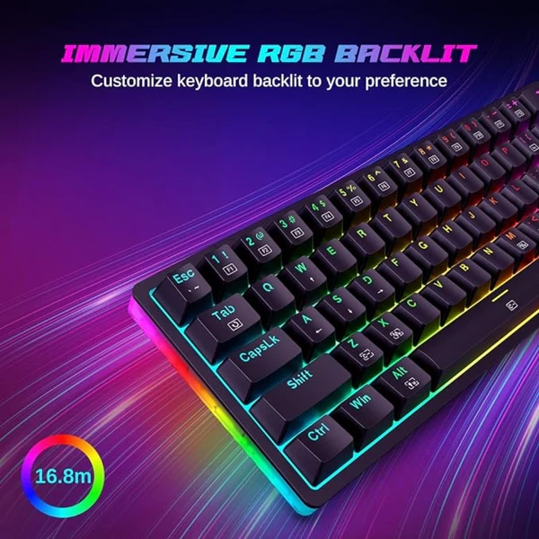 Redragon Akali K642-RGB 60% Hot-Swappable
