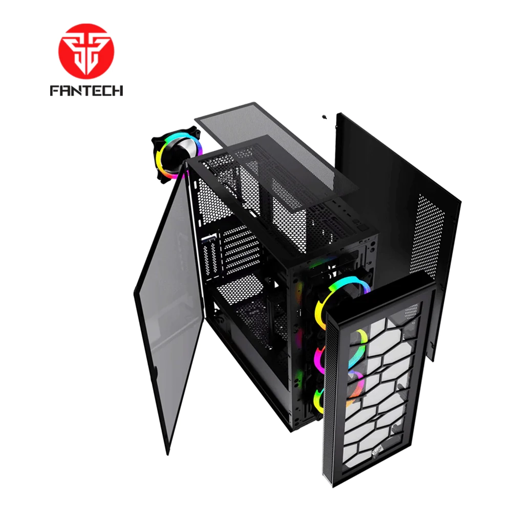 صندوق برج كامل HEXA XL CG82 مع 4 مراوح FRGB مجانية