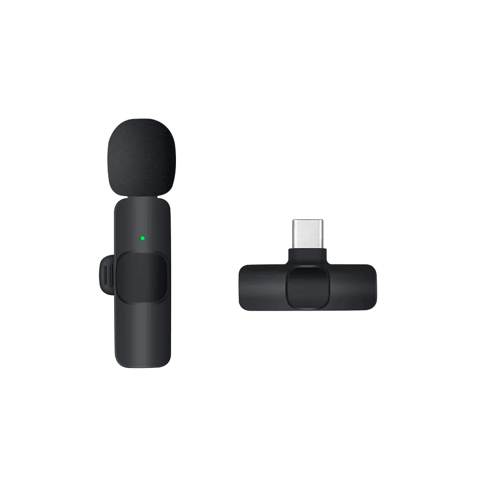 K8 Wireless Collar Mic iPhone/Android & Type C