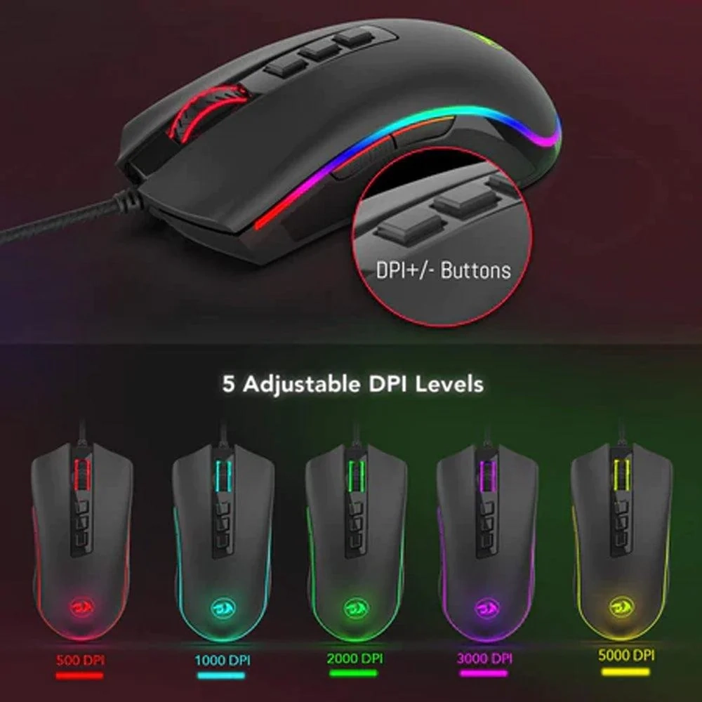 ماوس الألعاب Redragon M711 Cobra
