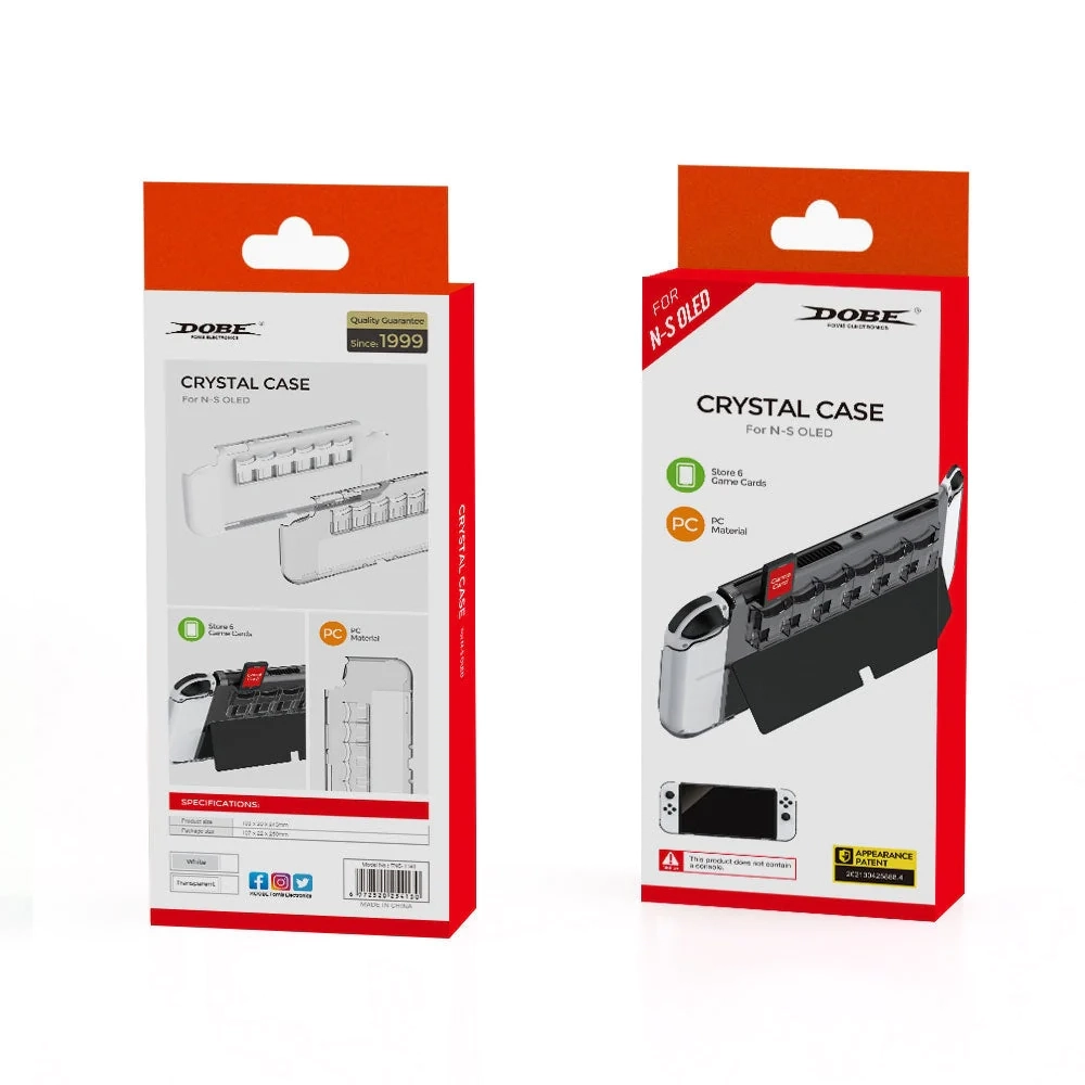 Dobe TNS-1141 Crystal Case For N-S OLED