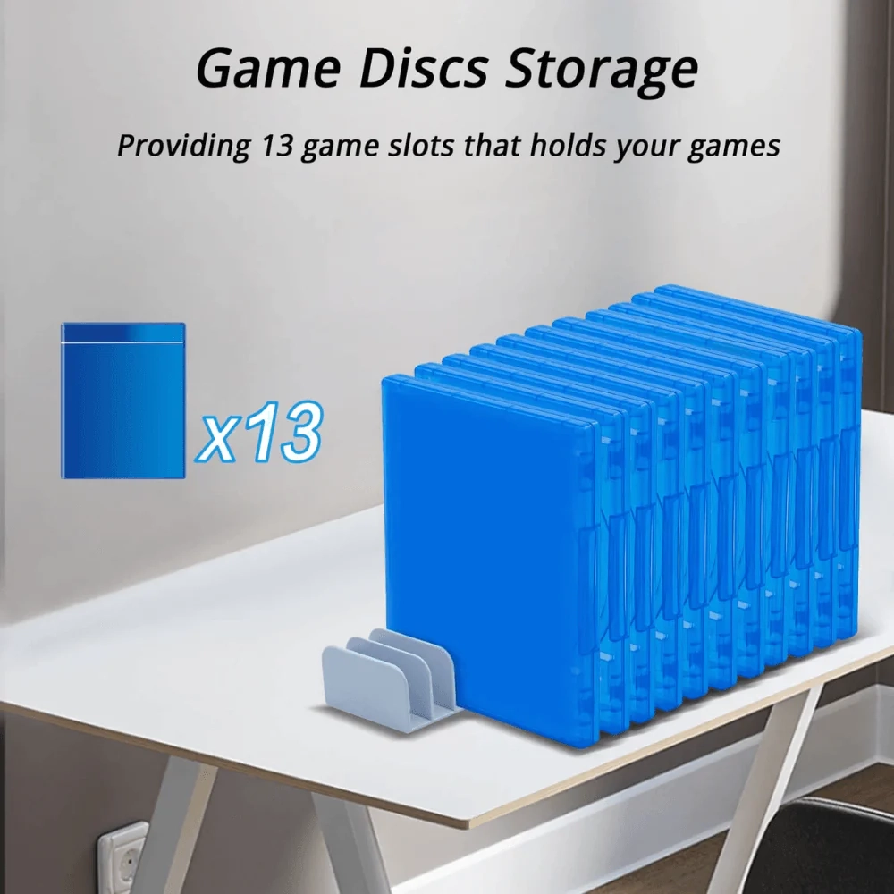 DOBE HEADSET STORAGE SET WITH GAME DISC RACK FOR PS5 (TP5-2509)