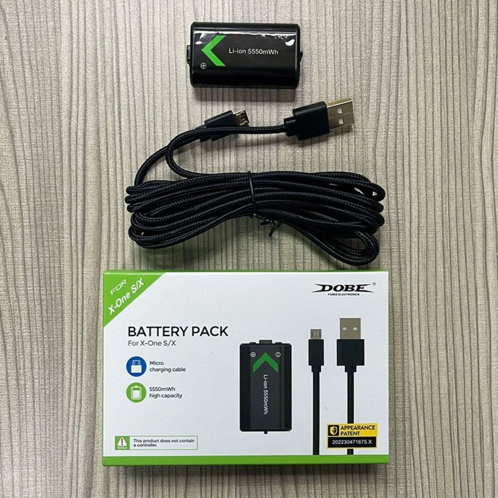 DOBE TYX-2611 1500mAh Rechargeable Battery with 3M Micro Charging Cable for Xbox Series S/X Controller