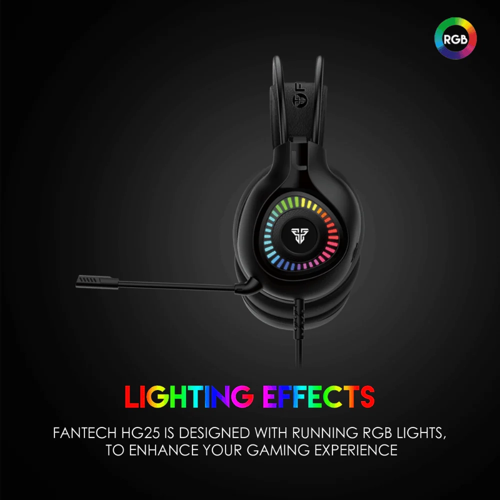 سماعة الألعاب Fantech Orbit HG25 7.1 بصوت محيطي افتراضي