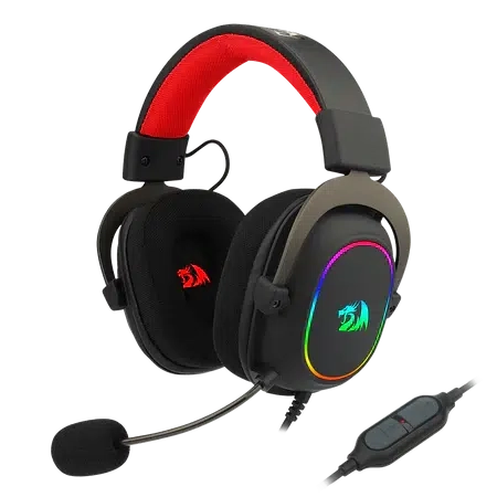 سماعة الألعاب السلكية Redragon H510 Zeus-X RGB - صوت محيطي 7.1