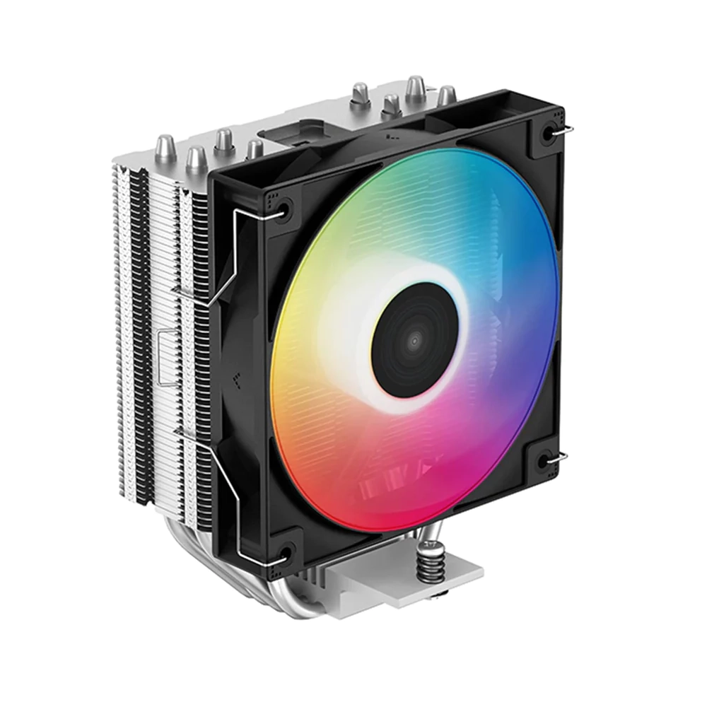 مبرد وحدة المعالجة المركزية DeepCool AG400 BK ARGB أحادي البرج مقاس 120 مم