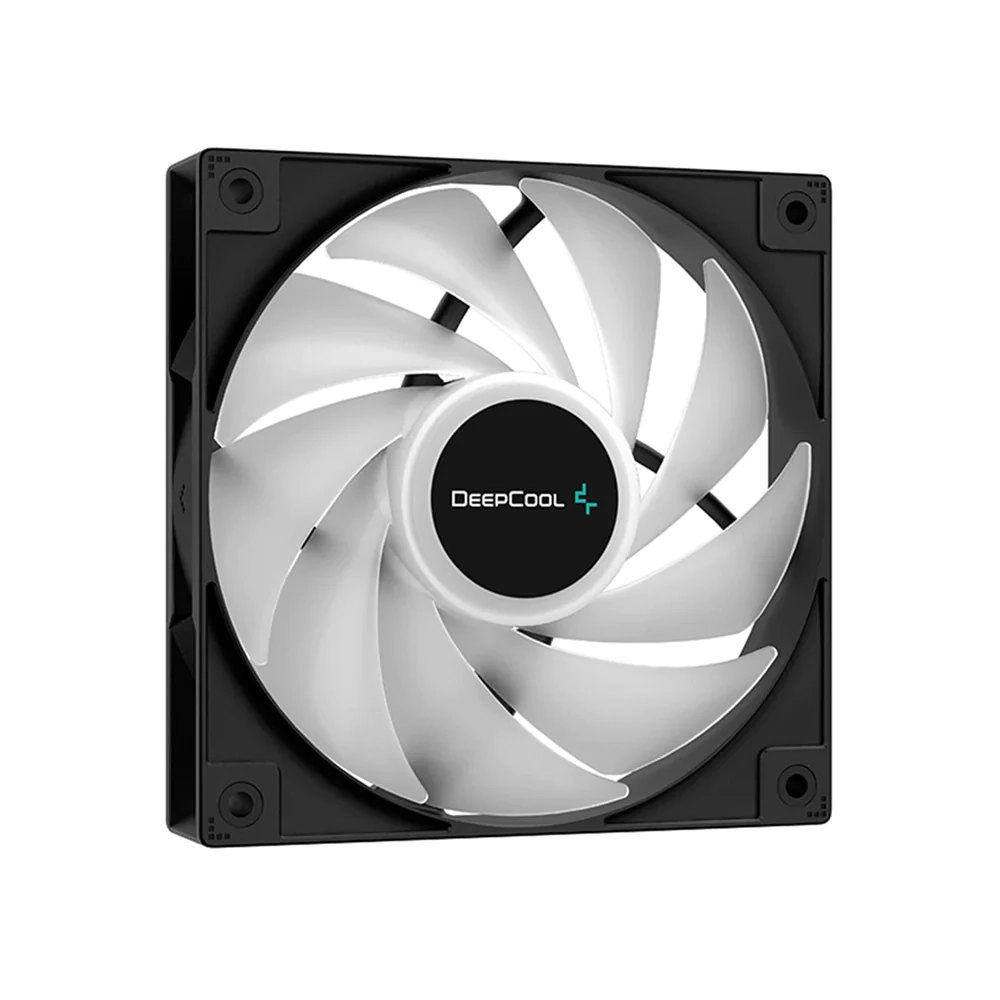 مبرد وحدة المعالجة المركزية DeepCool AG400 BK ARGB أحادي البرج مقاس 120 مم