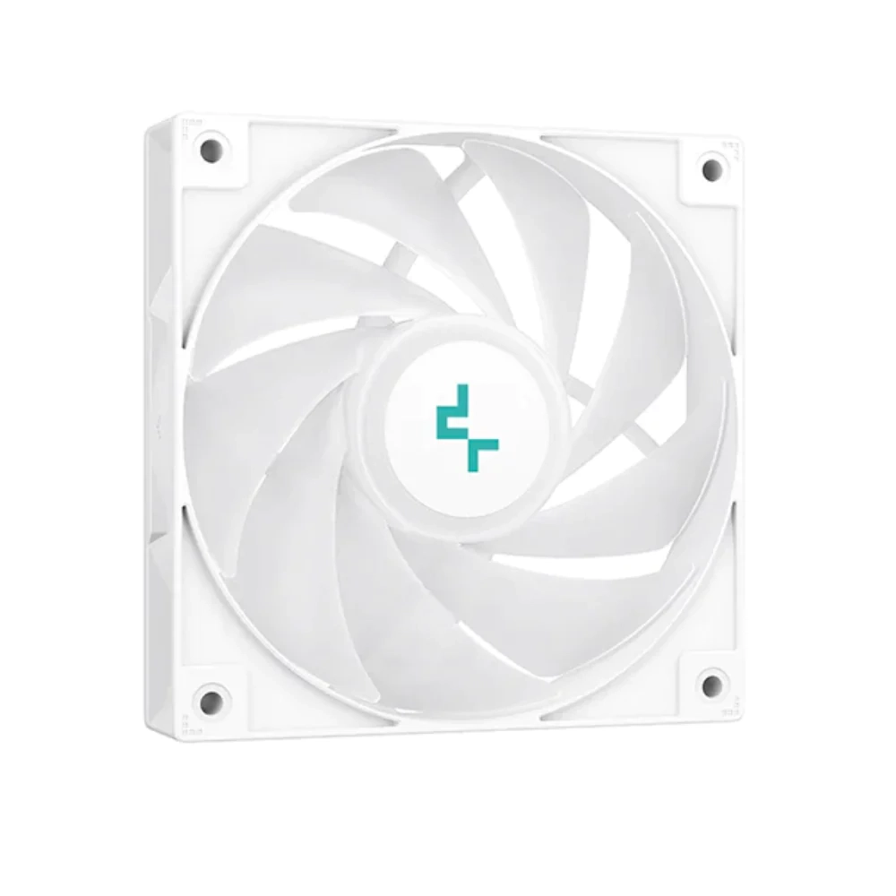 مبرد وحدة المعالجة المركزية DeepCool AG400 WH ARGB أحادي البرج مقاس 120 مم