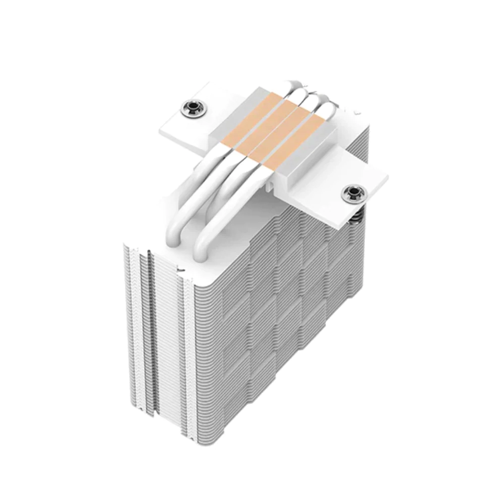 مبرد وحدة المعالجة المركزية DeepCool AG400 WH ARGB أحادي البرج مقاس 120 مم