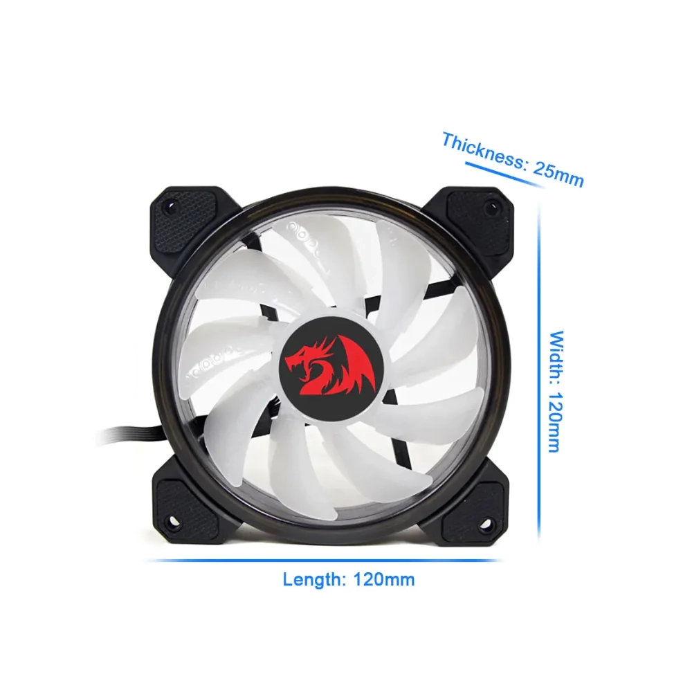 مروحة تبريد الكمبيوتر Redragon GC-F009