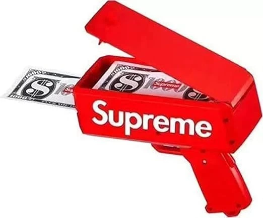 جهاز النقود الهندي الفائق KOSHIYA Supreme لحفلات الزفاف البنجابية والحفلات والمرح، يتضمن 100 دولار مزيف، للبالغين