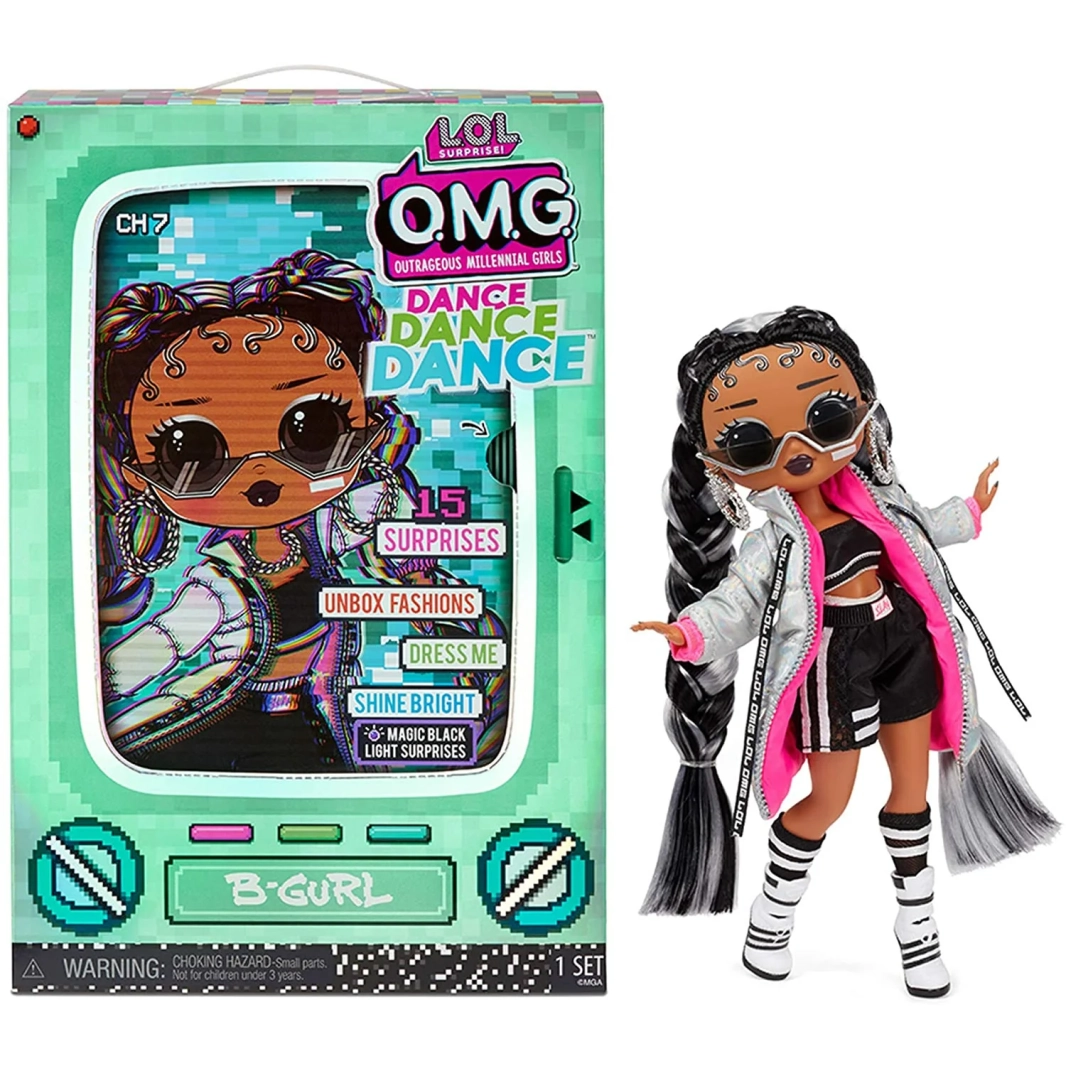 L.O.L Surprise OMG Dance Dance Dance B-Gurl Fashion Doll with 15 Surprises KSh5,900.00