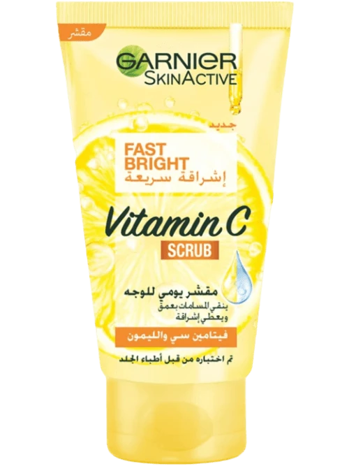 Garnier مقشر فيتامين سي فاست برايت