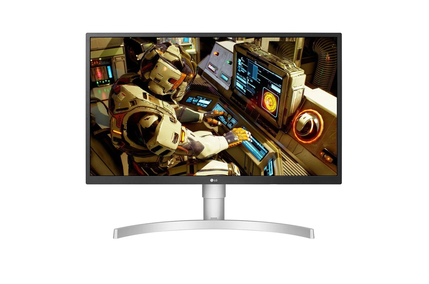 شاشة 27 بوصة 4K UHD IPS LED HDR مع منفذ USB-C