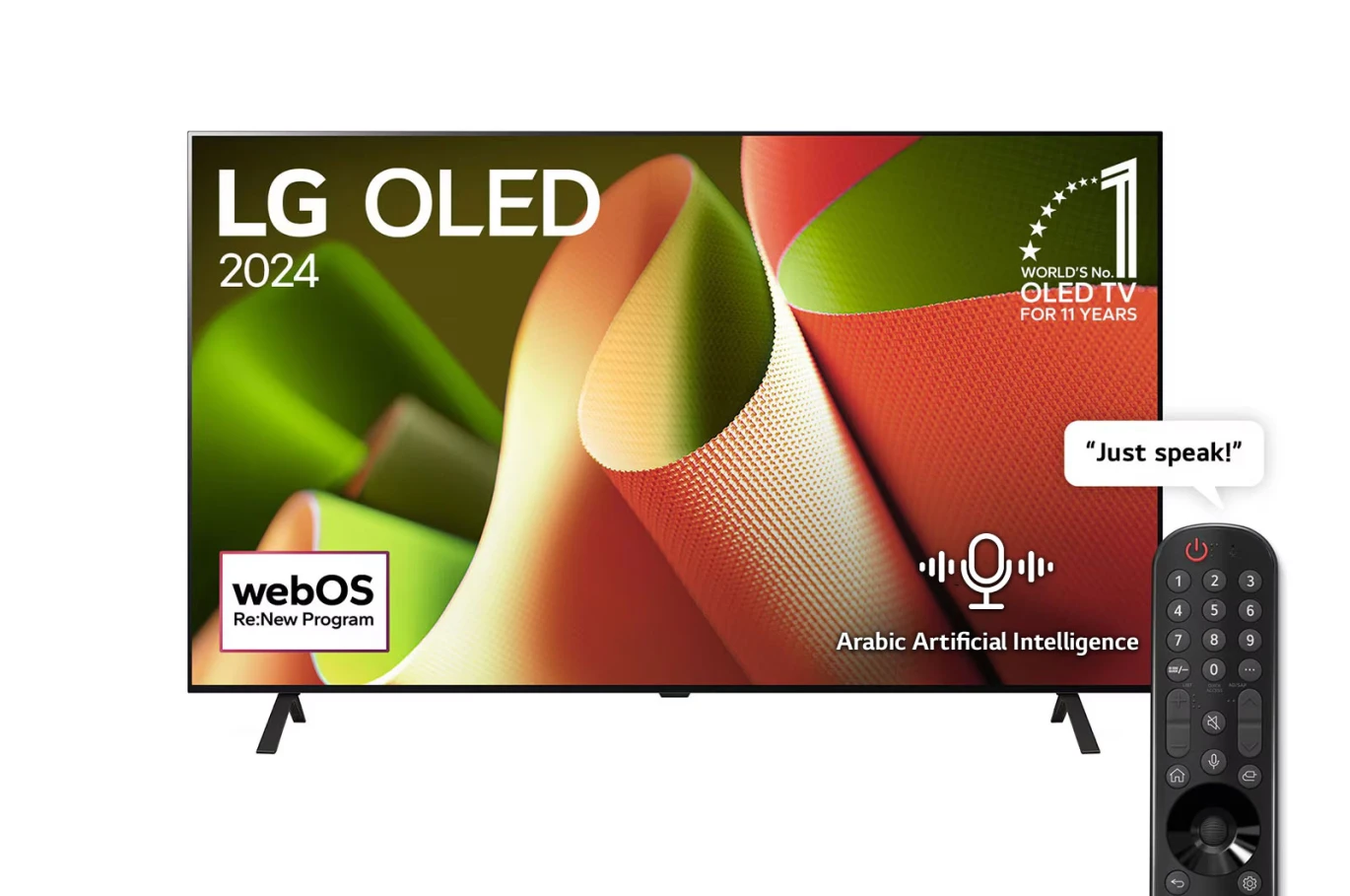 77 Inch LG OLED  B4 4K Smart TV AI Magic remote Dolby Vision webOS24 2024