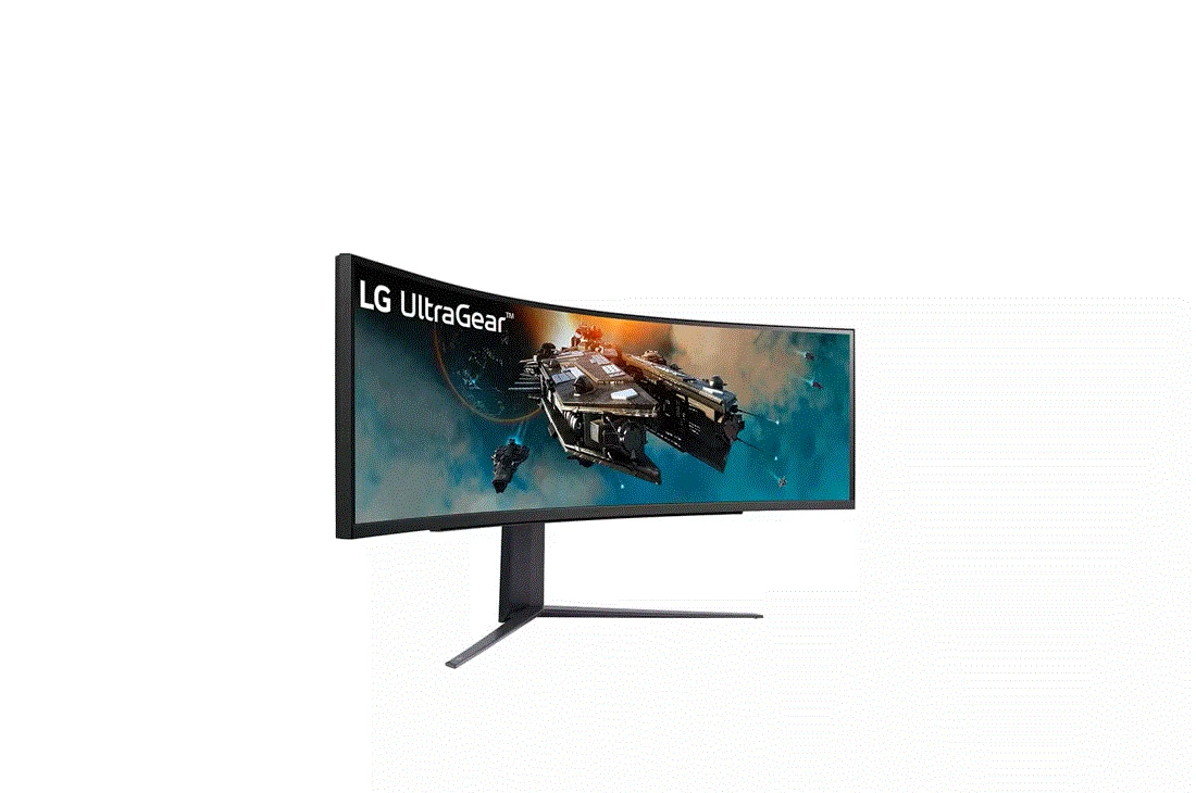 شاشة UltraGear™ DQHD منحنية مقاس 49 بوصة وتردد 240 هرتز ومدة استجابة 1 مللي ثانية مع VESA DisplayHDR™ 1000