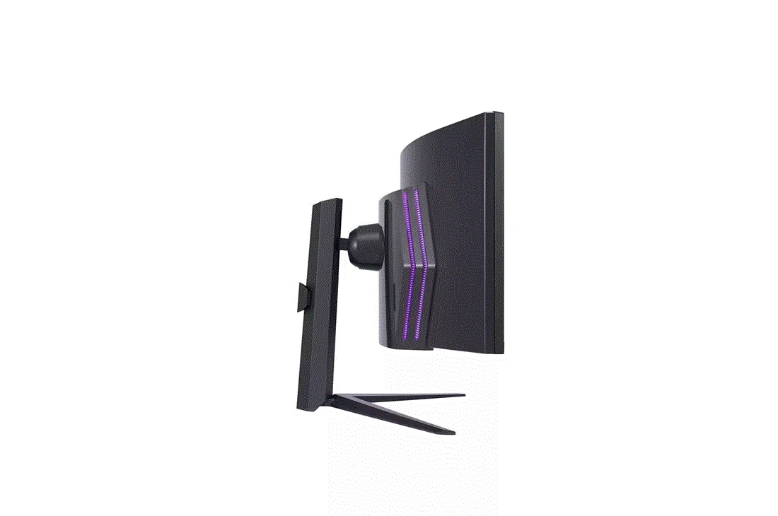 شاشة UltraGear™ DQHD منحنية مقاس 49 بوصة وتردد 240 هرتز ومدة استجابة 1 مللي ثانية مع VESA DisplayHDR™ 1000