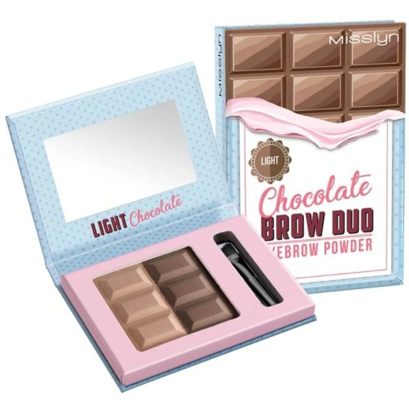 MISSLYN CHOCOLATE BROW DUO POWDER 2