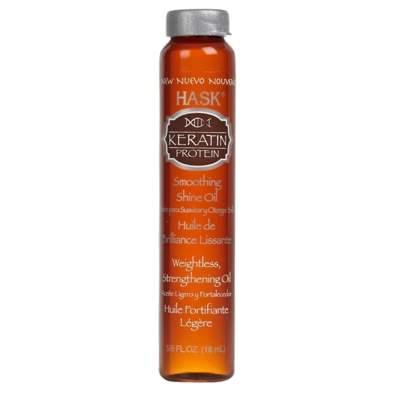 HASK KERATIN OIL SMOTHING SHINE HAIR OIL 18ML