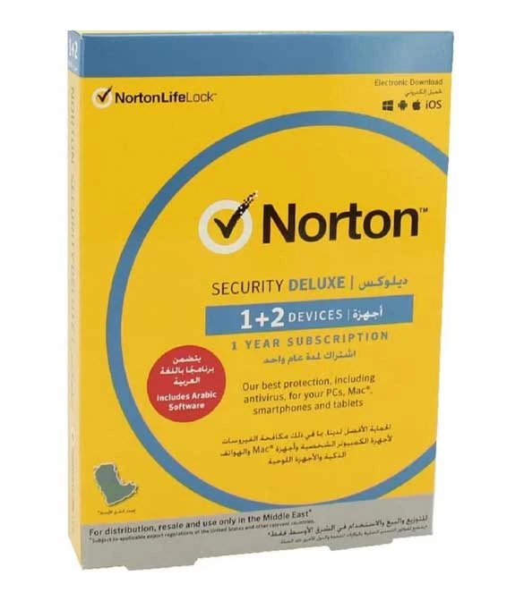 Norton Security Deluxe 1+2 Devices