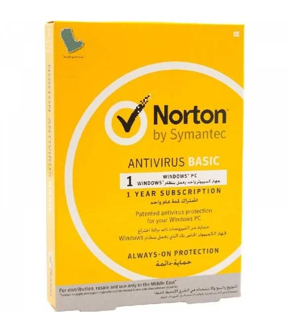 برنامج Norton Antivirus Basic لجهاز واحد