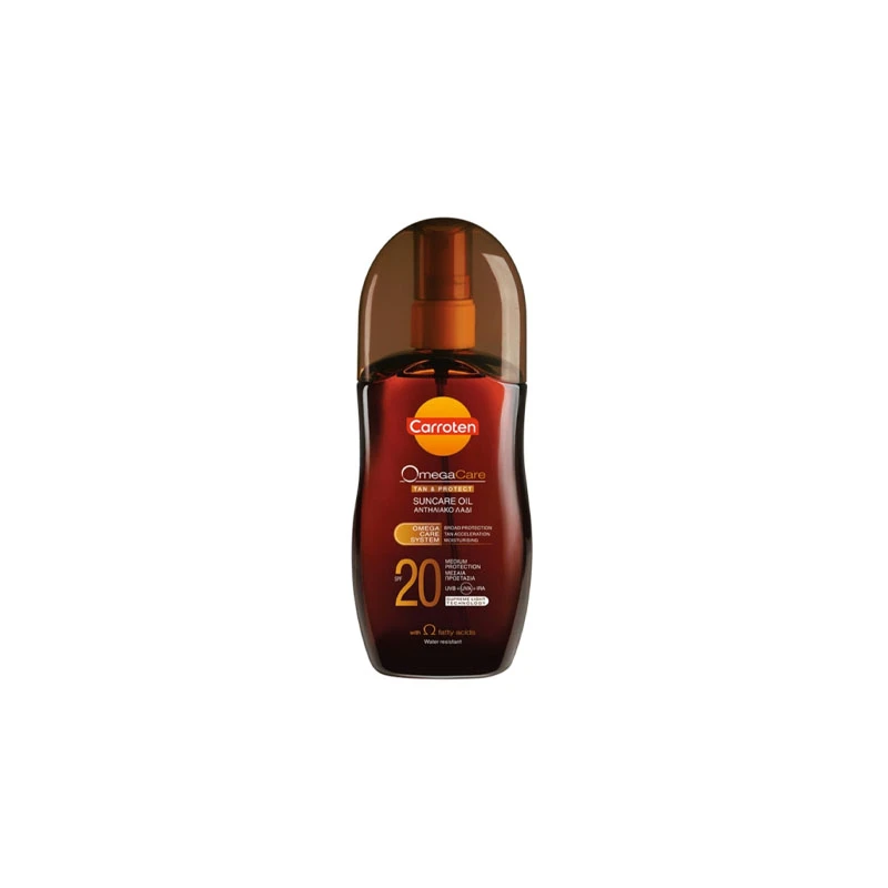 Carroten Omega Care Tan & Protect Oil 125ml - SPF20