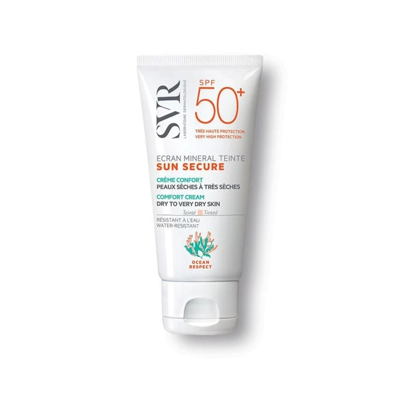 SVR SUN SECURE ECRAN TINTED CREAM 62ML.