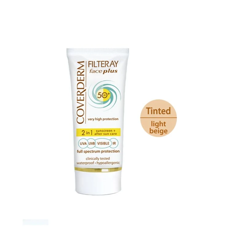 COVERDERM FILTERAY PLUS NORMAL SPF 50+ TINTED