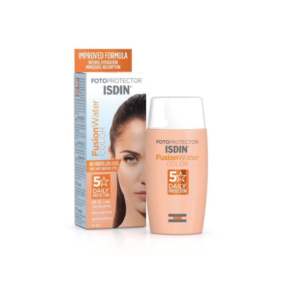 ISDIN FOTOPROTECTOR FUSION WATER SPF50 50ML COLOR