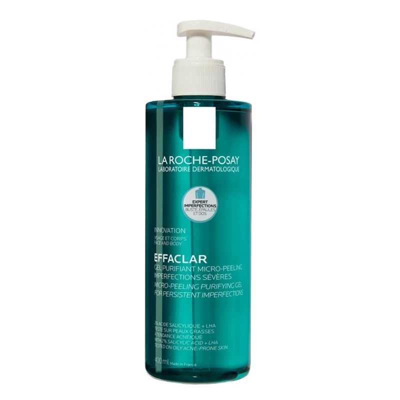 LA ROCHE-POSAY EFFACLAR FACE & BODY CLEANSER 400ML