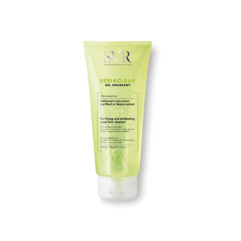 SVR SEBIACLEAR CLEANSING GEL MOUSSANT 200ML