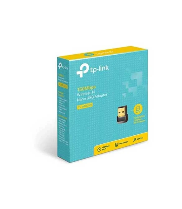 محول واي فاي USB من TP-LINK للكمبيوتر الشخصي TL-WN725N