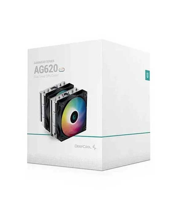 مبرد هواء وحدة المعالجة المركزية Deepcool Gammaxx AG620 BK Argb لمعالجات Intel وAMD