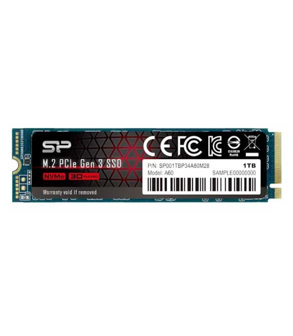 Silicon Power 1TB PCIe Gen3×4 P34A60 NVME