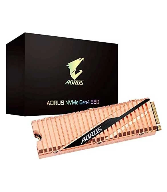 وحدة تخزين SSD AORUS NVME GEN4 من GIGABYTE بسعة 1 تيرابايت بسرعة تصل إلى 5000 ميجابايت/ثانية