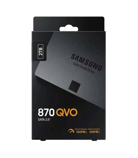 سامسونج 870 QVO SATA III 2.5 بوصة SSD 2 تيرابايت