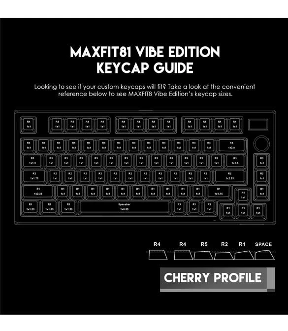 Fantech Maxfit81 MK910 PBT Grand Cobalt - Brown Switch