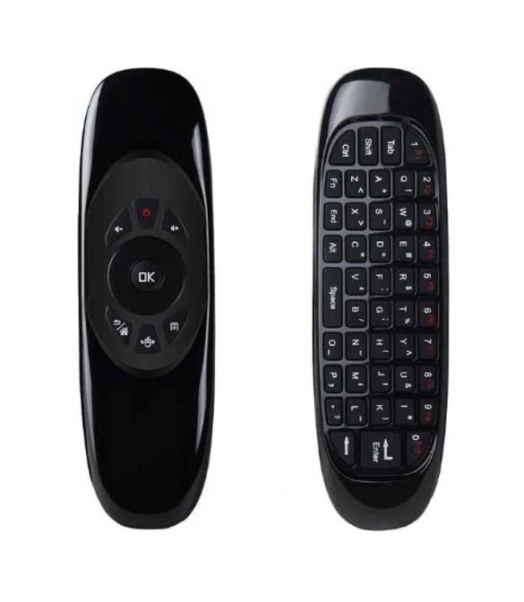 2.4 جهاز تحكم عن بعد بلوحة مفاتيح لاسلكية لجهاز KODI Android Mini TV Box