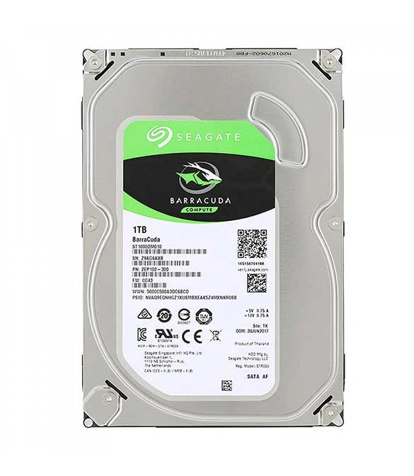 SEAGATE BARRACUDA 1TB 7200 RPM SATA 6.0GB/S 3.5" DESKTOP HARD DRIVE