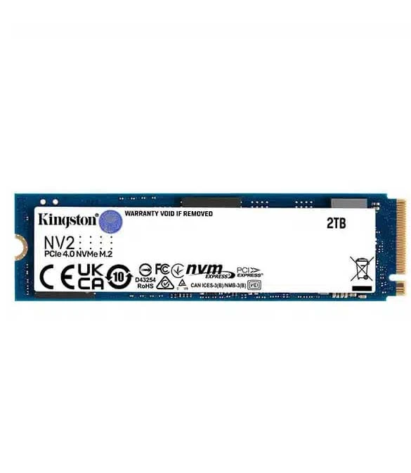 KINGSTON NV2 SSD بسعة 2 تيرابايت مع منفذ M.2 PCIe 4.0 NVMe