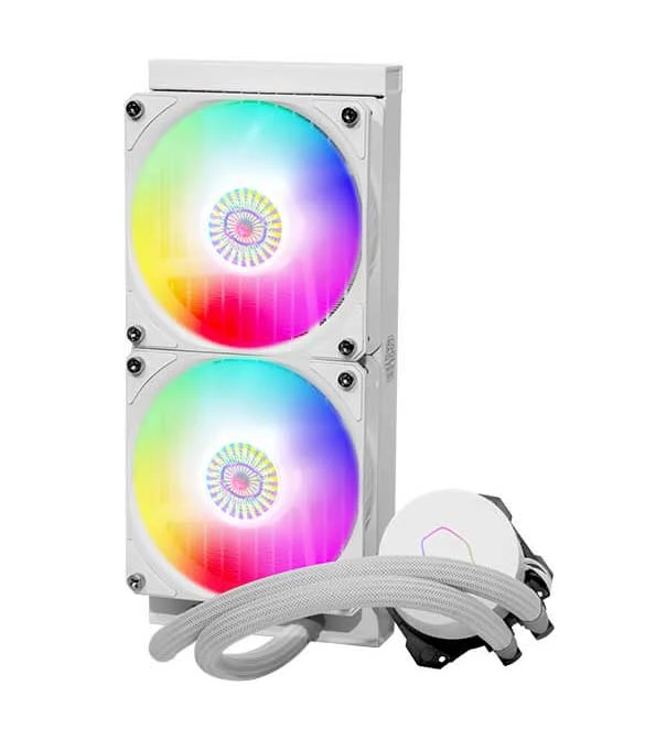 Cooler Master MASTERLIQUID ML240L ARGB White Edition V2 CPU Liquid Cooler