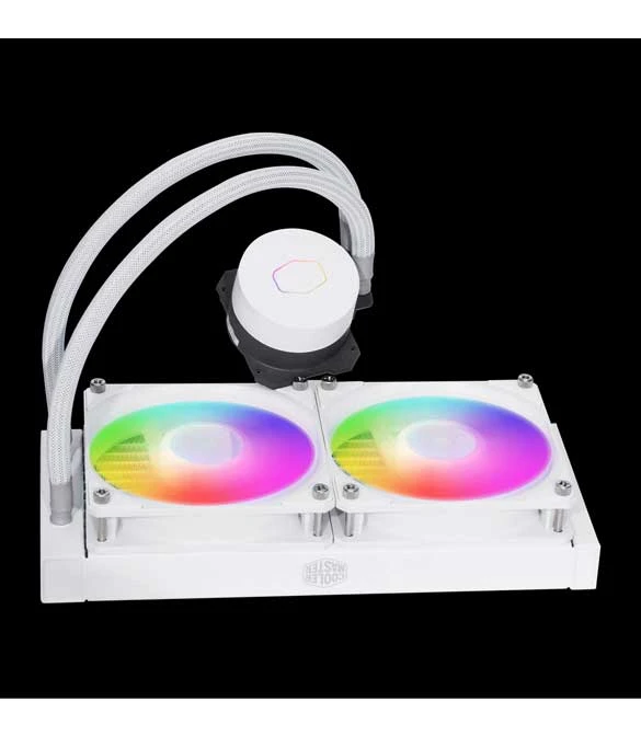 Cooler Master MASTERLIQUID ML240L ARGB White Edition V2 CPU Liquid Cooler