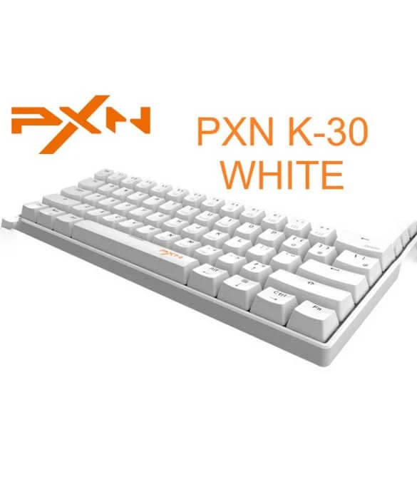 لوحة مفاتيح الألعاب PXN K30 2020 ( بيضاء )