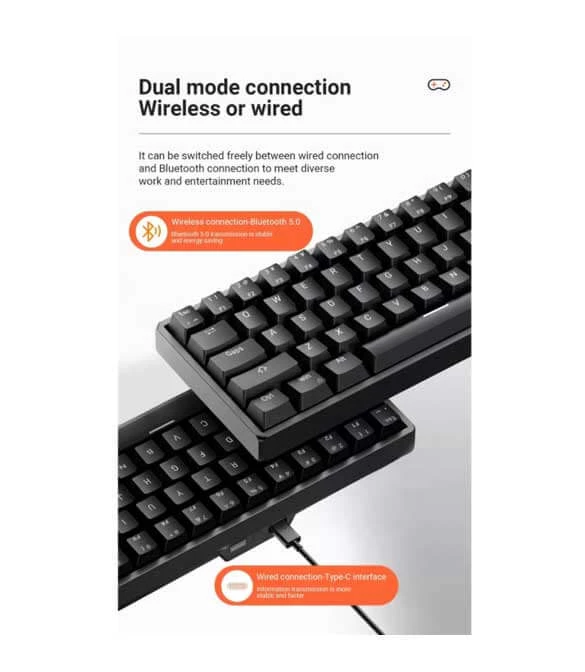 لوحة مفاتيح الألعاب PXN K30 2020 (أسود)