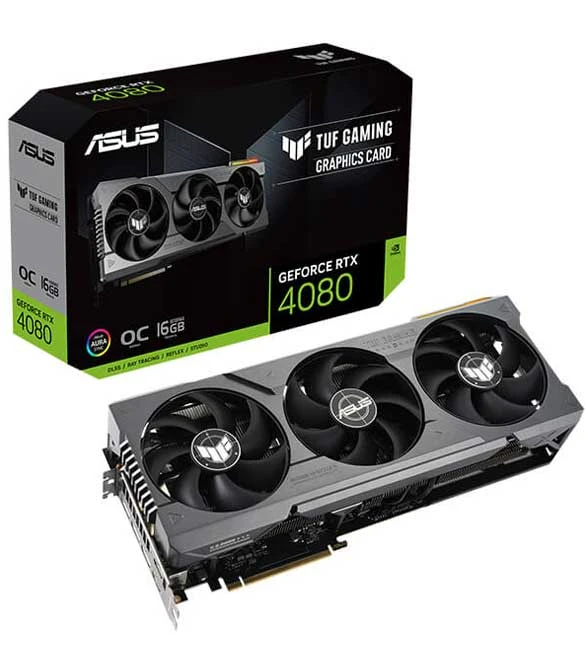 بطاقة الرسوميات ASUS TUF GAMING GeForce RTX 4080 16GB OC