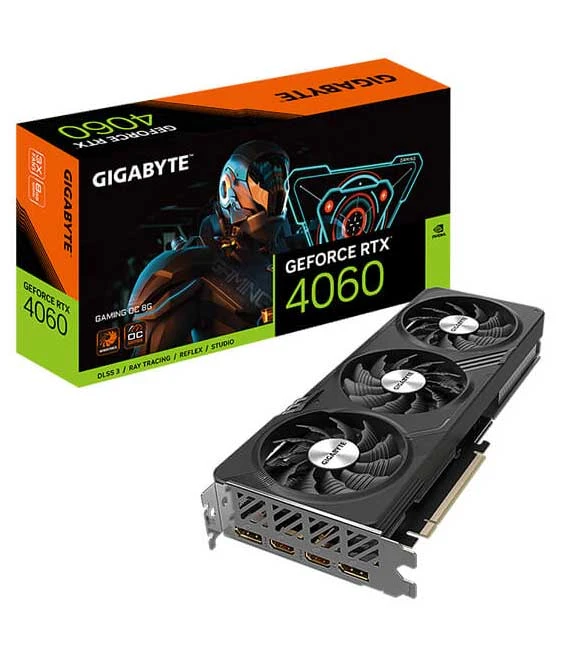 بطاقة الرسوميات GIGABYTE GeForce RTX™ 4060 GAMING OC 8G