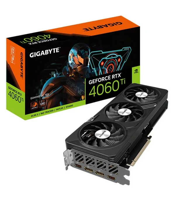 بطاقة رسوميات GIGABYTE GeForce RTX 4060 Ti GAMING OC 16G